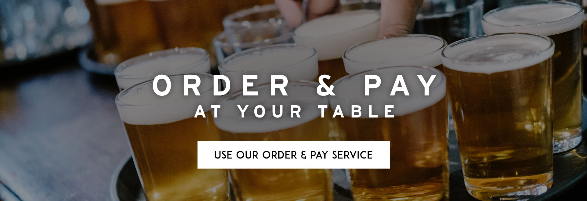 Order at table at The Plough hero