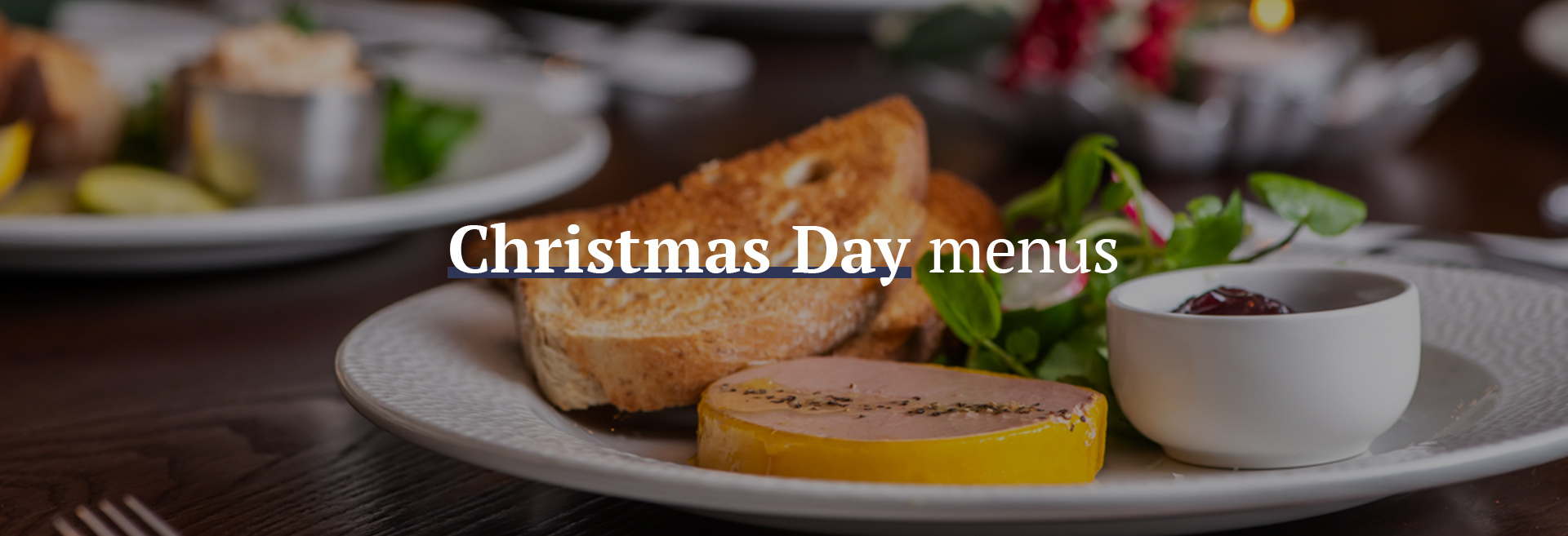 Christmas Day Menu at The Plough