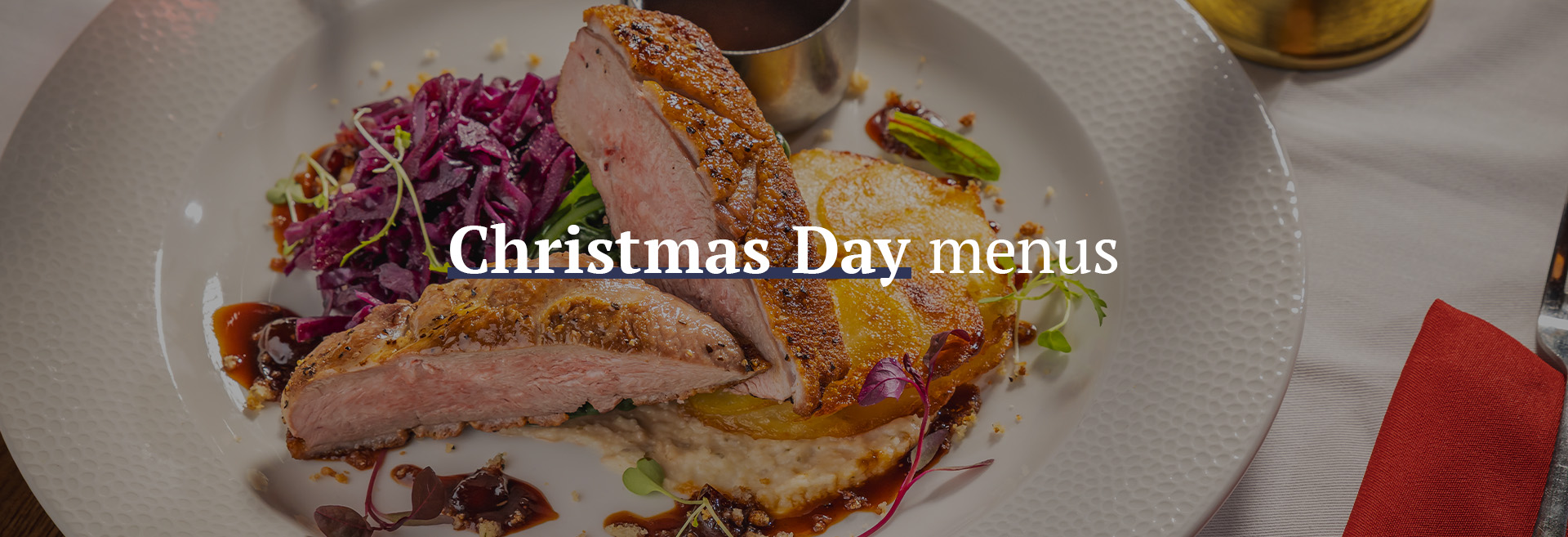 Christmas Day Menu at The Plough