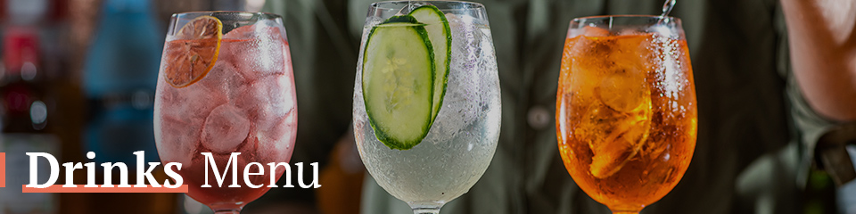 Drinks Menu at The Plough