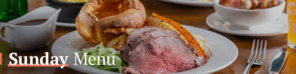 Sunday Menu at The Plough